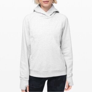 Lululemon Scuba Pullover Hoodie - Light Grey